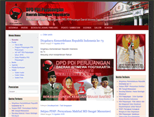 Tablet Screenshot of pdiperjuangan-diy.org